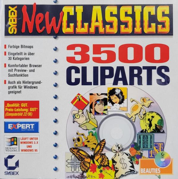 Sybex New Classics 3500 Cliparts (PC CD ROM)